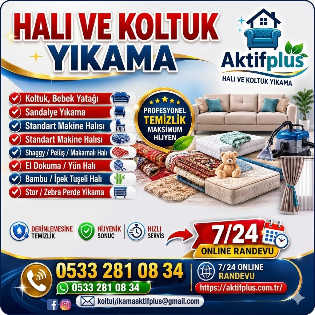AktifPlus profesyonel temizlik hizmeti İstanbul Anadolu Yakası