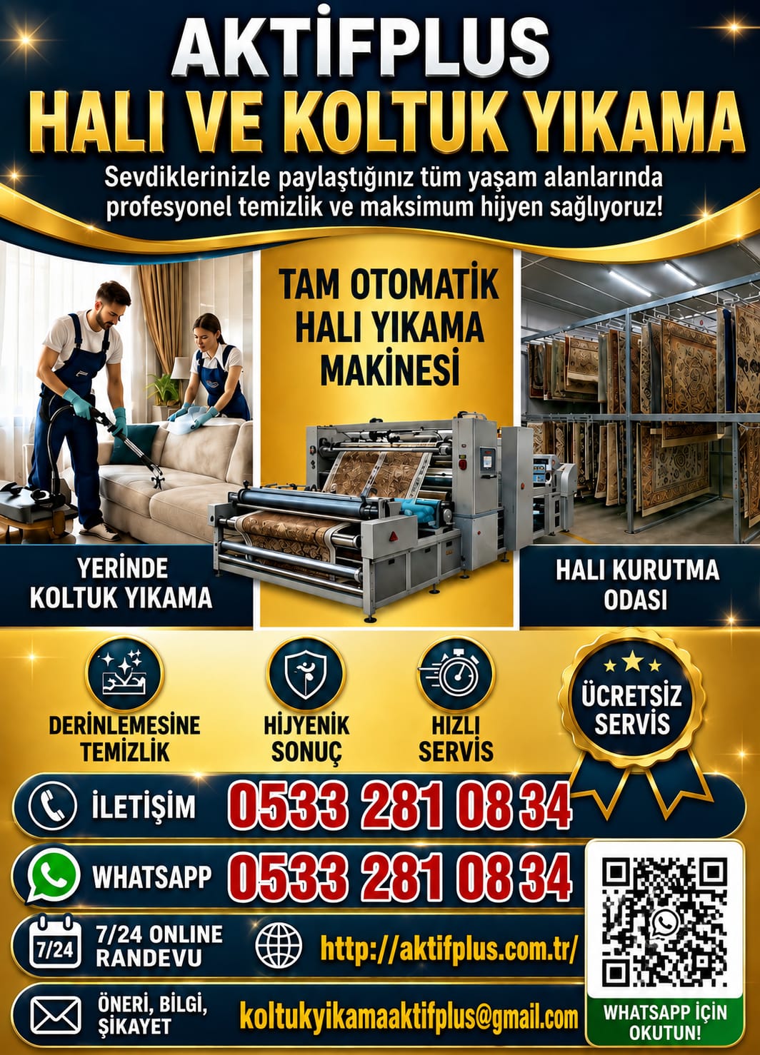 AktifPlus profesyonel temizlik hizmeti İstanbul Anadolu Yakası